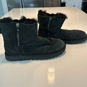 Black UGG boots